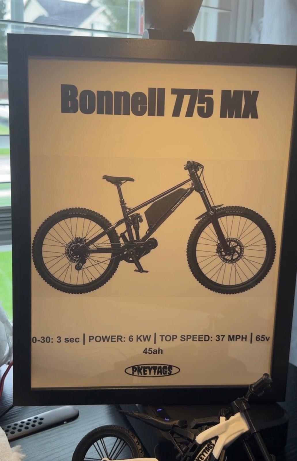 Bonnell 775 MX Framed Poster
