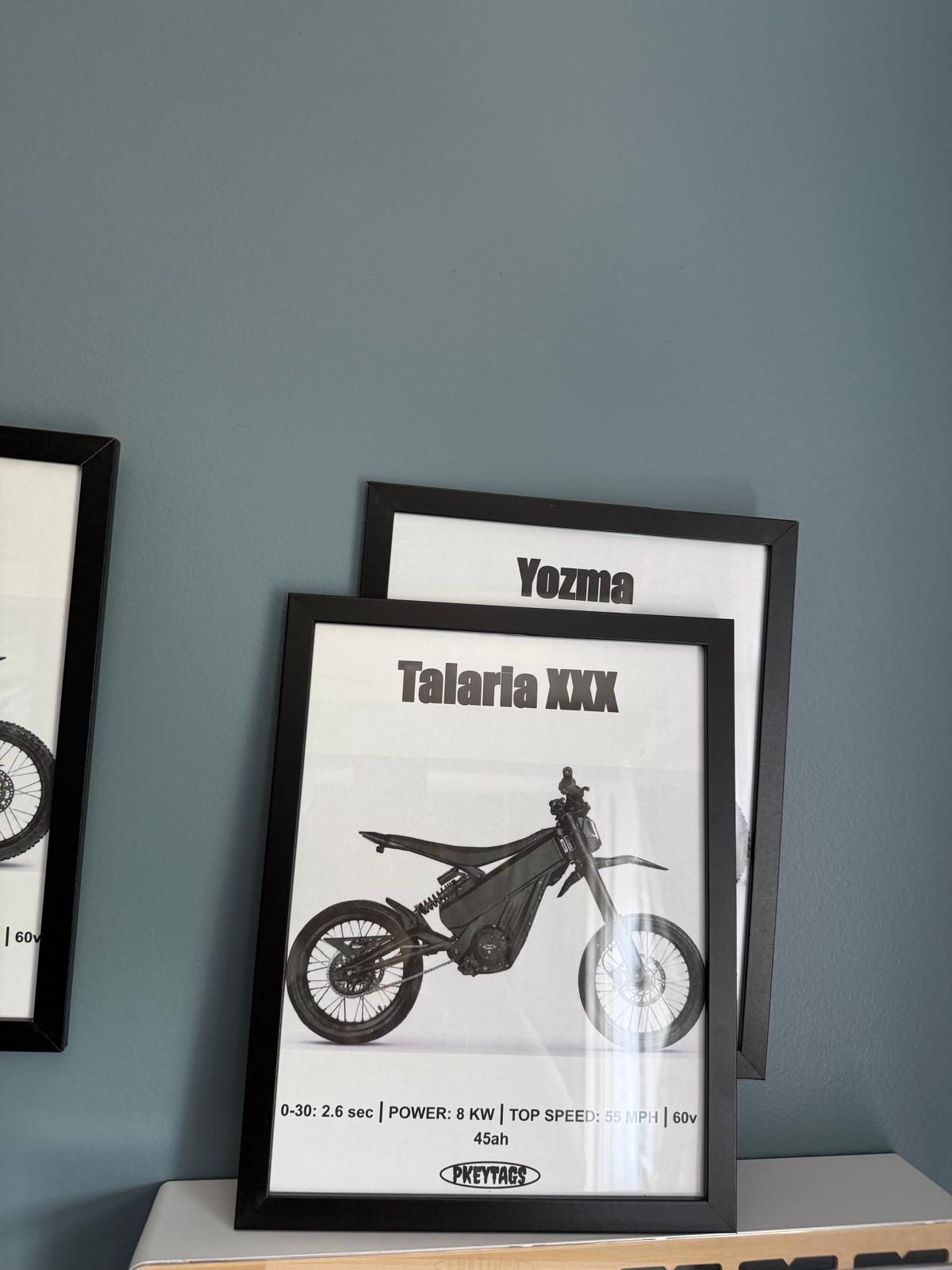 Talaria XXX Framed Poster