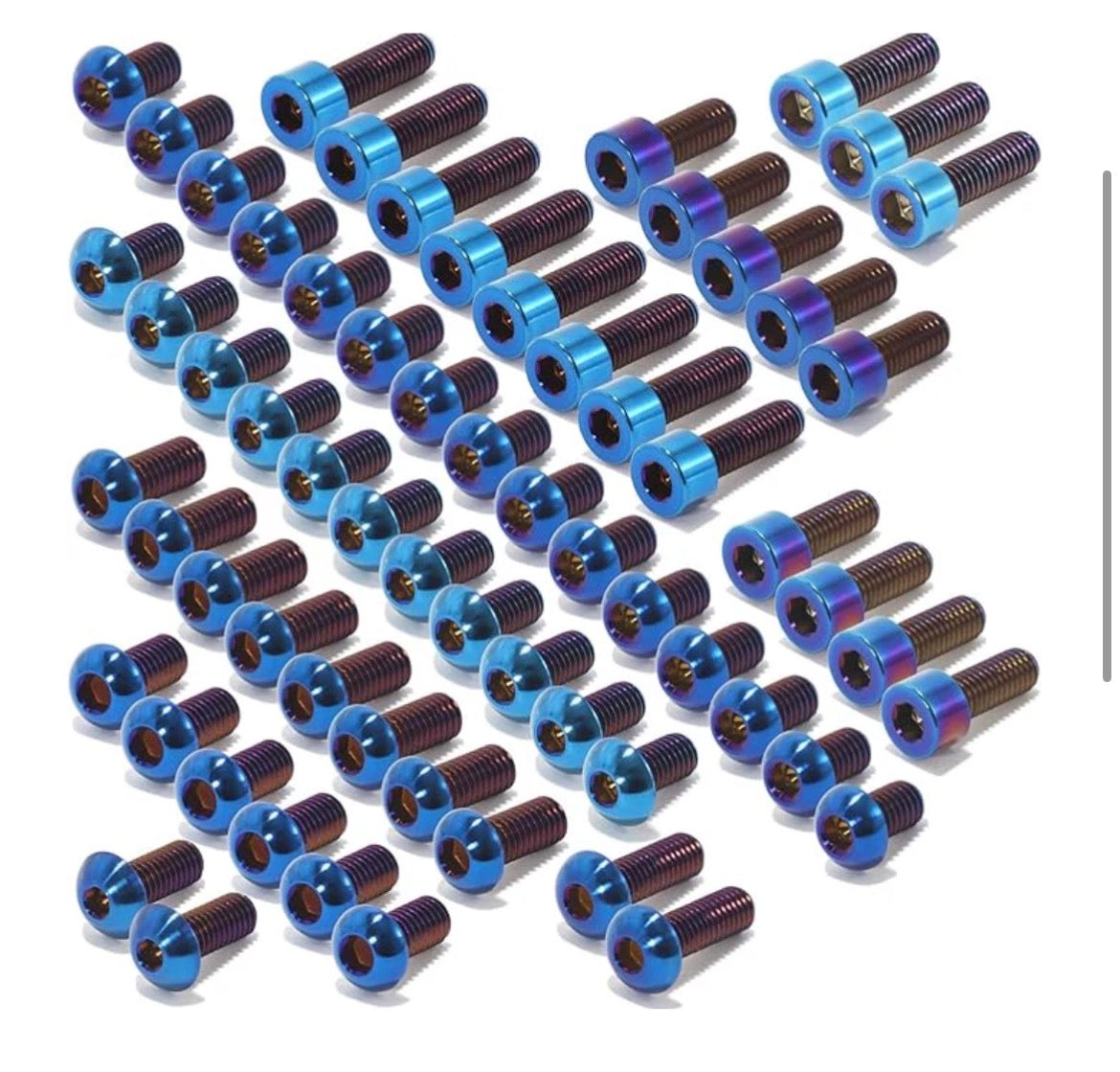 Titanium bolts
