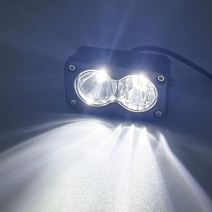 ZK20 for Sur Ron Surron Segway Talaria Headlight Switch White Spot Flood Led Pod Combo Kit Plug N Play Waterproof
