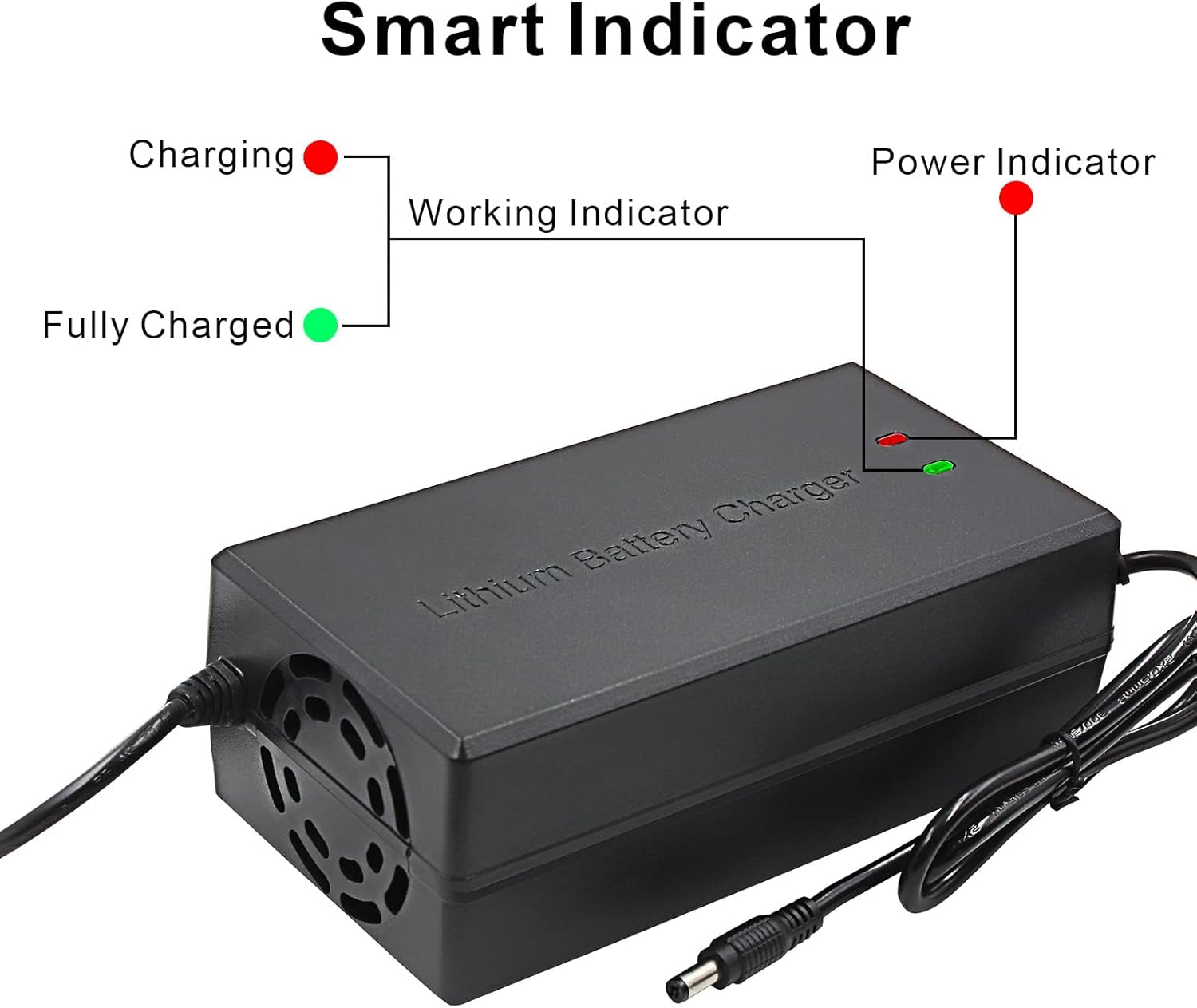 54.6V 5A Li Ion Battery Charger Multiple Plugs Battery Charger 13S 48V (Not Applicable to Lead-Acid Batteries)