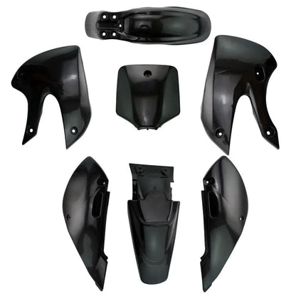 Motorcycle Plastic Fairing Full Body Cover or Fenders Mudguard Seat for Kawasaki KLX 110 KX65 Suzuki RM65 DRZ110 Dirt Pit Bike