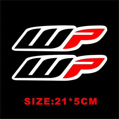 Reflective Motocross Motorcycle Sticker Fork Kyb Wp Suspension Showa Decals for Yamaha Honda Suzuki Ktm Kawasaki Benelli