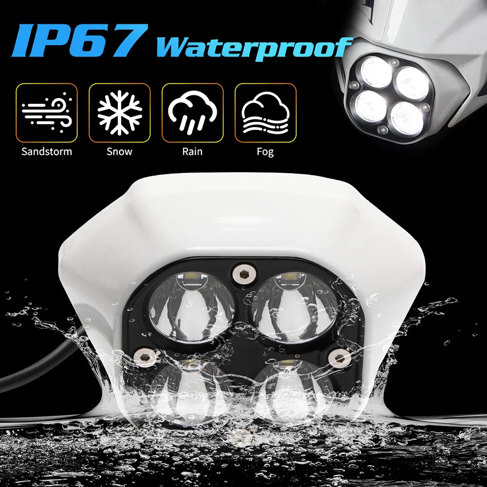Adjustable Headlights for Off-Road Motorcycles Headlamp for Sur-Ron Ultra Bee