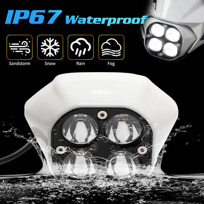 Adjustable Headlights for Off-Road Motorcycles Headlamp for Sur-Ron Ultra Bee