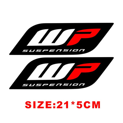 Reflective Motocross Motorcycle Sticker Fork Kyb Wp Suspension Showa Decals for Yamaha Honda Suzuki Ktm Kawasaki Benelli