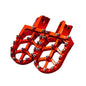 New CNC Machined Dirt Bike Foot Pegs Rest Pedal Durable Footpegs Rest Pedal CNC for MX 650 500 MX650 MX500 SX500