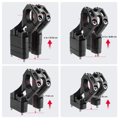 For Surron Light Bee X S Front Handlebar Bracket for Sur Ron Motorcycle Electric Motocross Steering Stem Modified Parts CNC