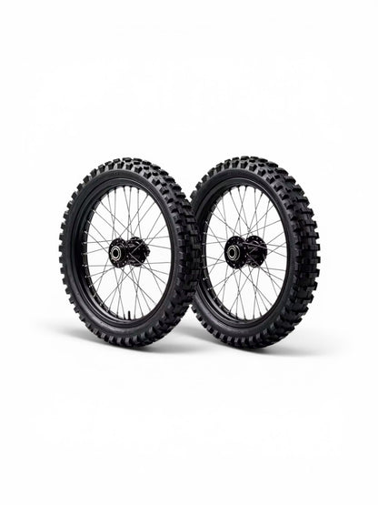 Pre-Order 16”/19” Wheel Set for Sur-Ron Light Bee X (LBX), Talaria XXX, MX3, MX4 & MX5 – Black or Chrome