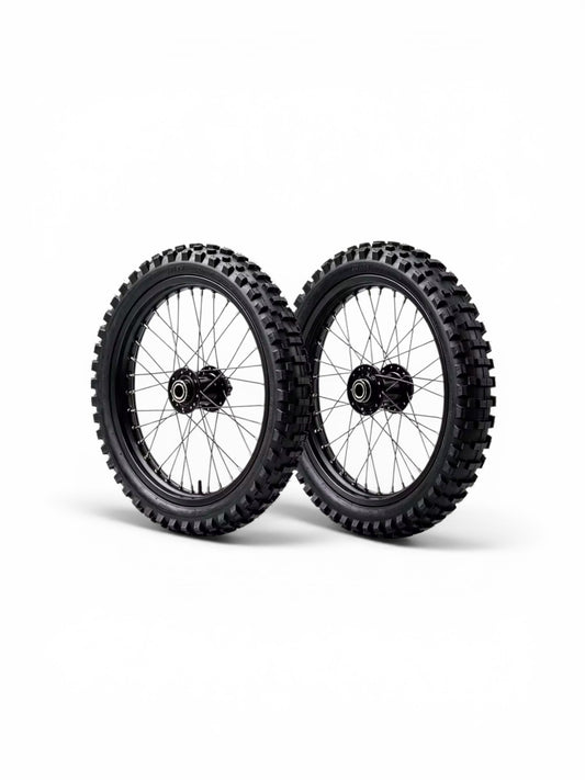 Pre-Order 16”/19” Wheel Set for Sur-Ron Light Bee X (LBX), Talaria XXX, MX3, MX4 & MX5 – Black or Chrome