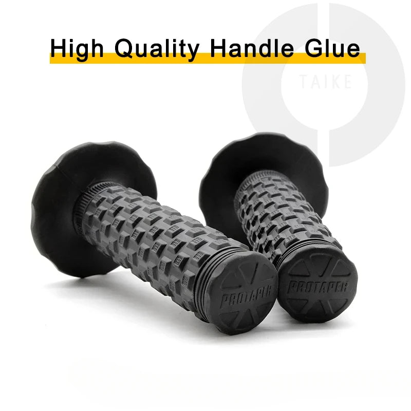 7/8" Motorcycle Grips Dirt Bike Grips Rubber Bike Handle Grip Handlebar Mx Pillow Top Throttle 22Mm Bar Motorcycle Parts