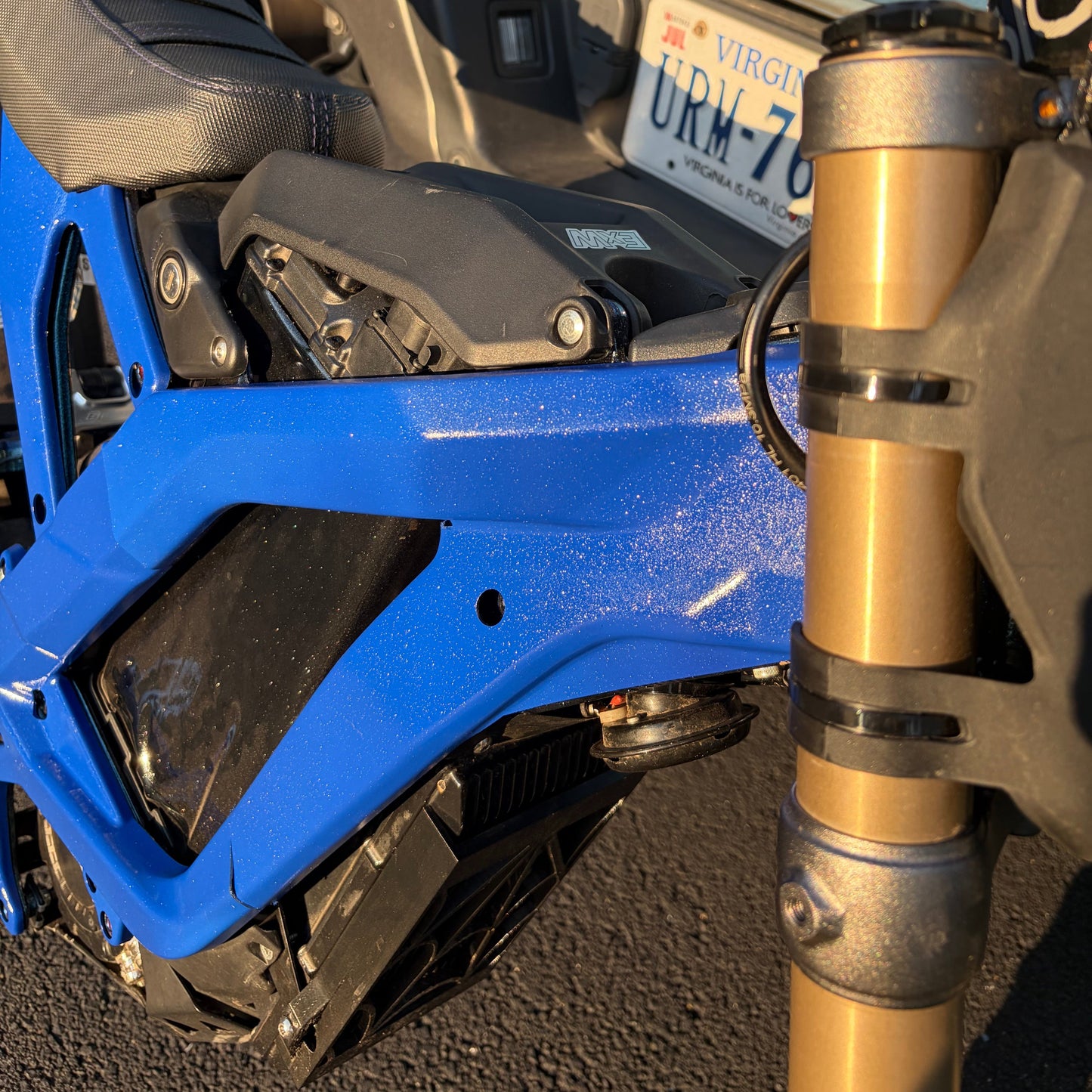 Surron LBX Painted Frame Guards