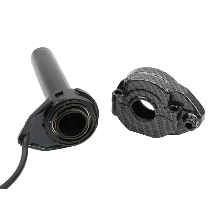 Electric Cross-Country Bike Throttle Turn Grip Motorcycle Accessories Carbon Fiber Color Grip for Sur Ron S X Sur-Ron S Surron X