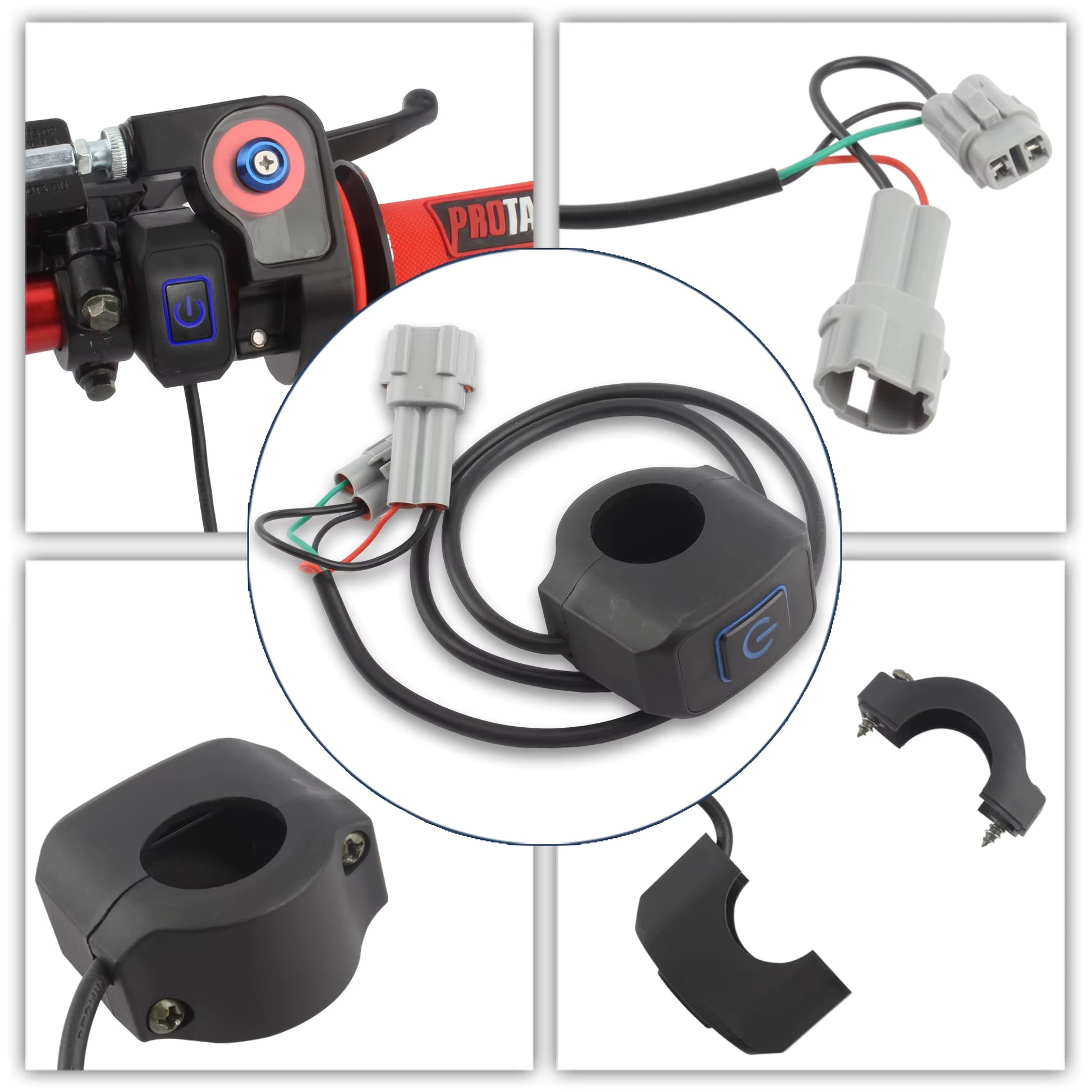 For Surron Light Bee Ebike LED Headlight Motorcycle Parts for Sur Ron Segway Enduro Motocross Electric Dirt Bike Spotlight