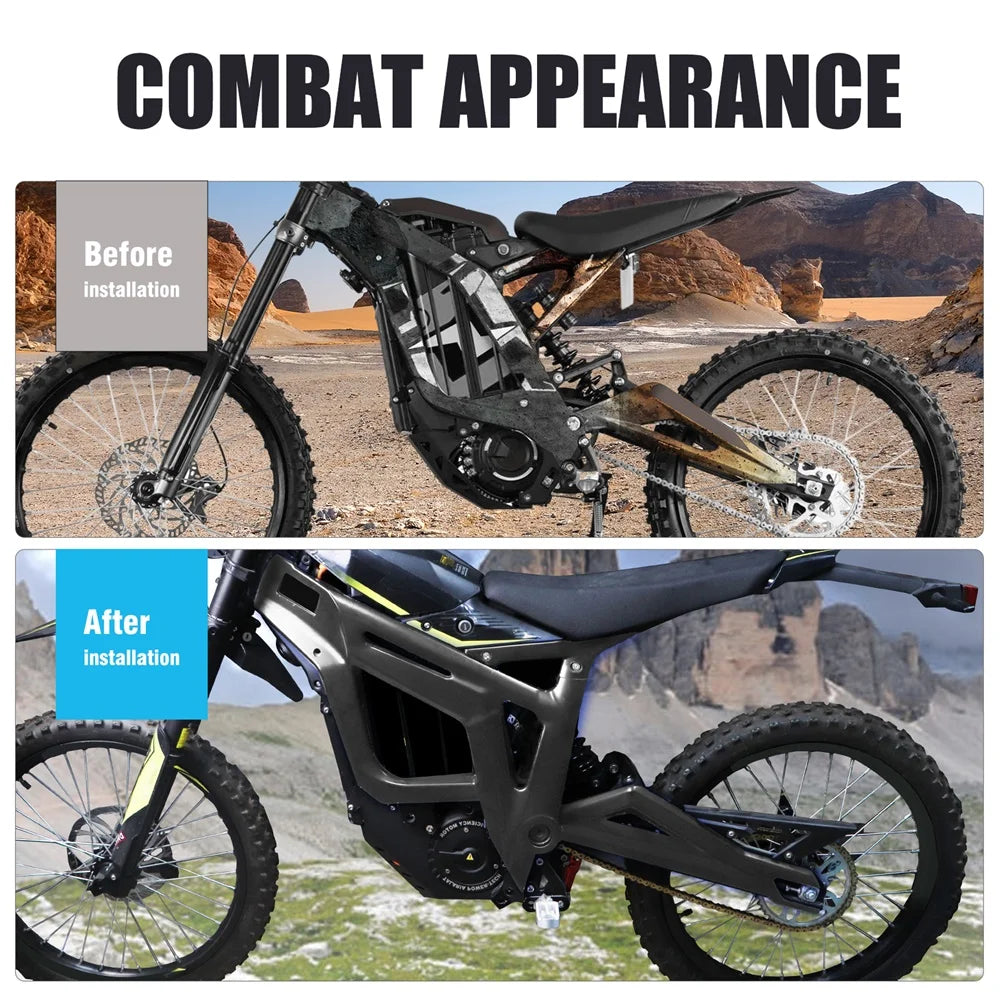 1Sets Body Frame Protective Cover Suitable for Talaria Sting MX3 MX4 MX4 EVO/EXPE Off-Road Electric Motorcycle Cover