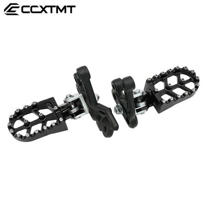 Electric Motorcycle CNC Foot Pegs Rests Pedals Footpegs Bracket for Surron Sur-Ron Light Bee X/S for Segway X260 X160 Universal