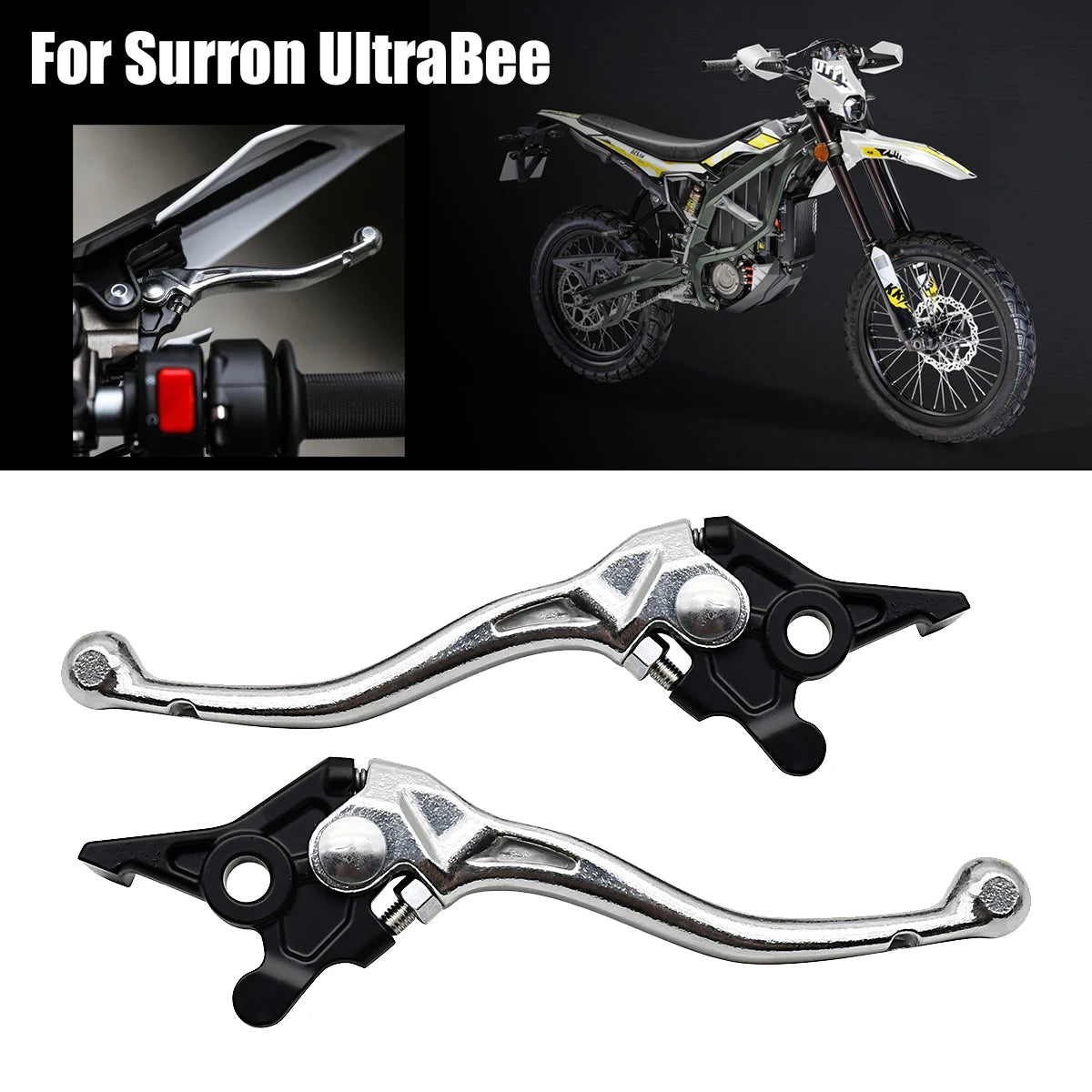 Motorcycle for Surron Ultrabee Electric Original Left Right Brake Handle Lever Cross-Country Bike SUR-RON Ultra Bee