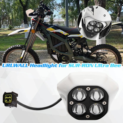 Adjustable Headlights for Off-Road Motorcycles Headlamp for Sur-Ron Ultra Bee