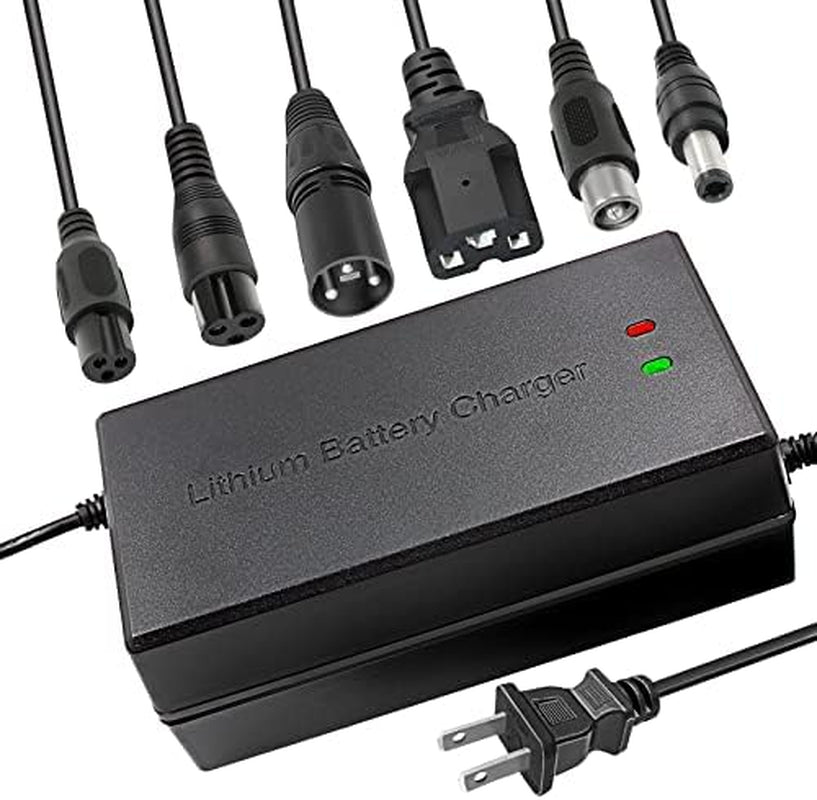 54.6V 5A Li Ion Battery Charger Multiple Plugs Battery Charger 13S 48V (Not Applicable to Lead-Acid Batteries)