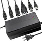 54.6V 5A Li Ion Battery Charger Multiple Plugs Battery Charger 13S 48V (Not Applicable to Lead-Acid Batteries)
