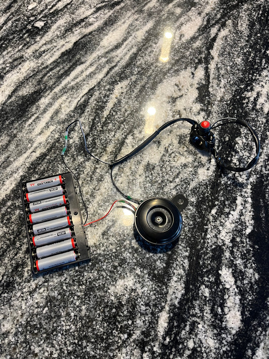 Battery powered horns (pre order)