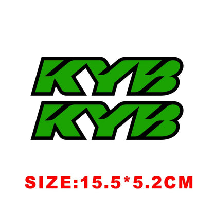 Reflective Motocross Motorcycle Sticker Fork Kyb Wp Suspension Showa Decals for Yamaha Honda Suzuki Ktm Kawasaki Benelli