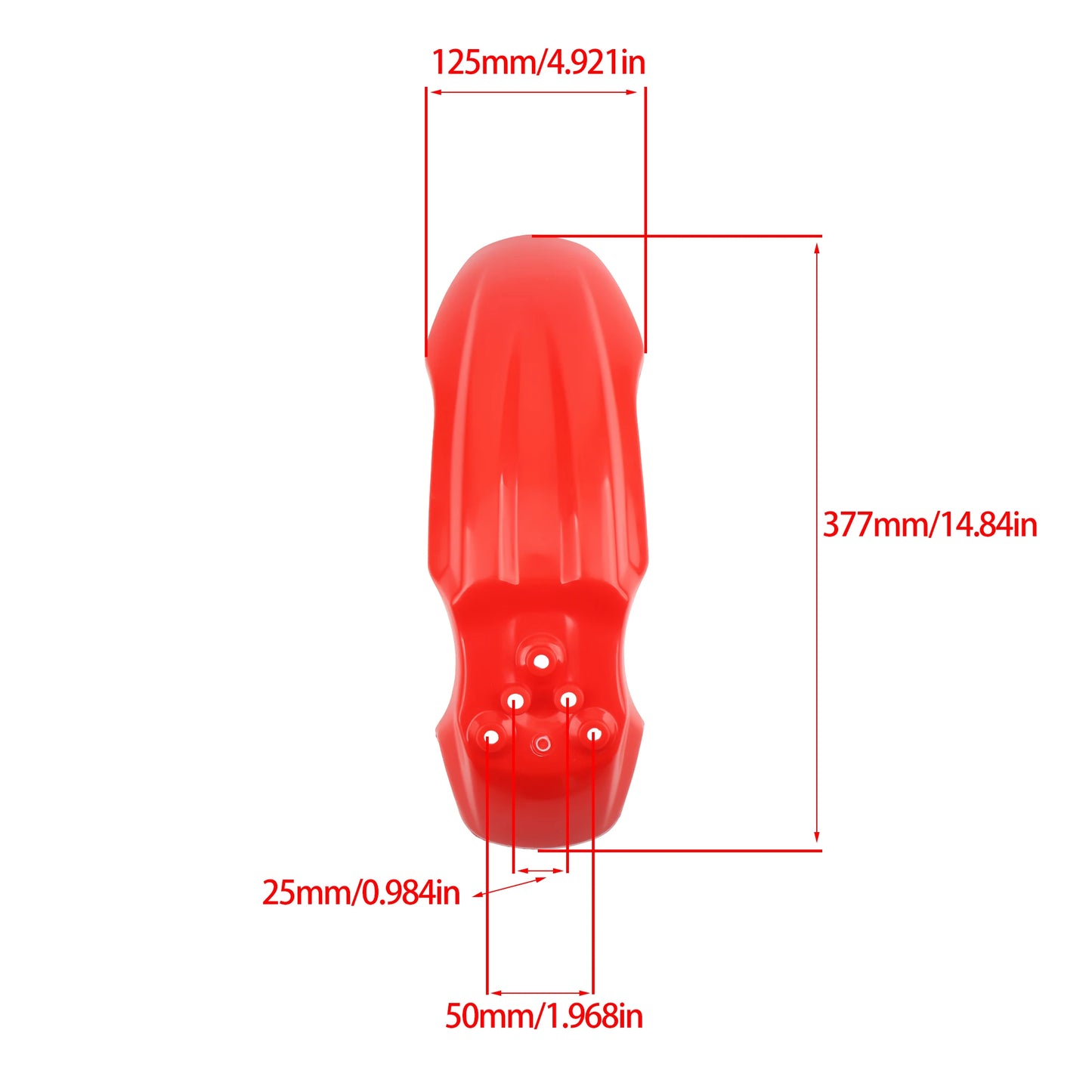 Motocross Front Fender Wheel Mudguard Cover for Honda XR50 CRF50 CRF XR 50 50CC 2000-2022 Motorcycle Protection Accessories