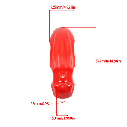 Motocross Front Fender Wheel Mudguard Cover for Honda XR50 CRF50 CRF XR 50 50CC 2000-2022 Motorcycle Protection Accessories