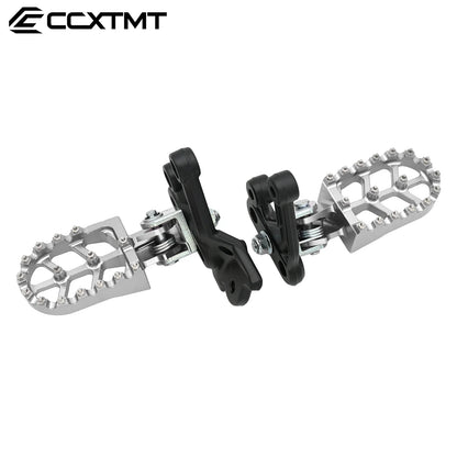 Electric Motorcycle CNC Foot Pegs Rests Pedals Footpegs Bracket for Surron Sur-Ron Light Bee X/S for Segway X260 X160 Universal