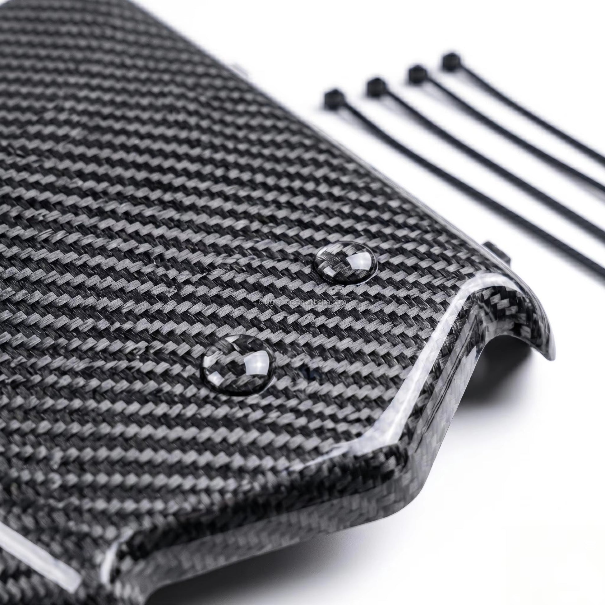 JFG Upgraded Carbon Fiber Look PP Material Number Plate Durable Replacement Shield for Surron Talaria E Ride Pro Motocross