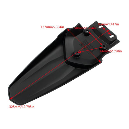For TALARIA MX3 MX4 Motorcycle Front Rear Fender Cover Wheel Protector Mudguard Carbon Fiber Accessories Ebike Dirt Pit Bike