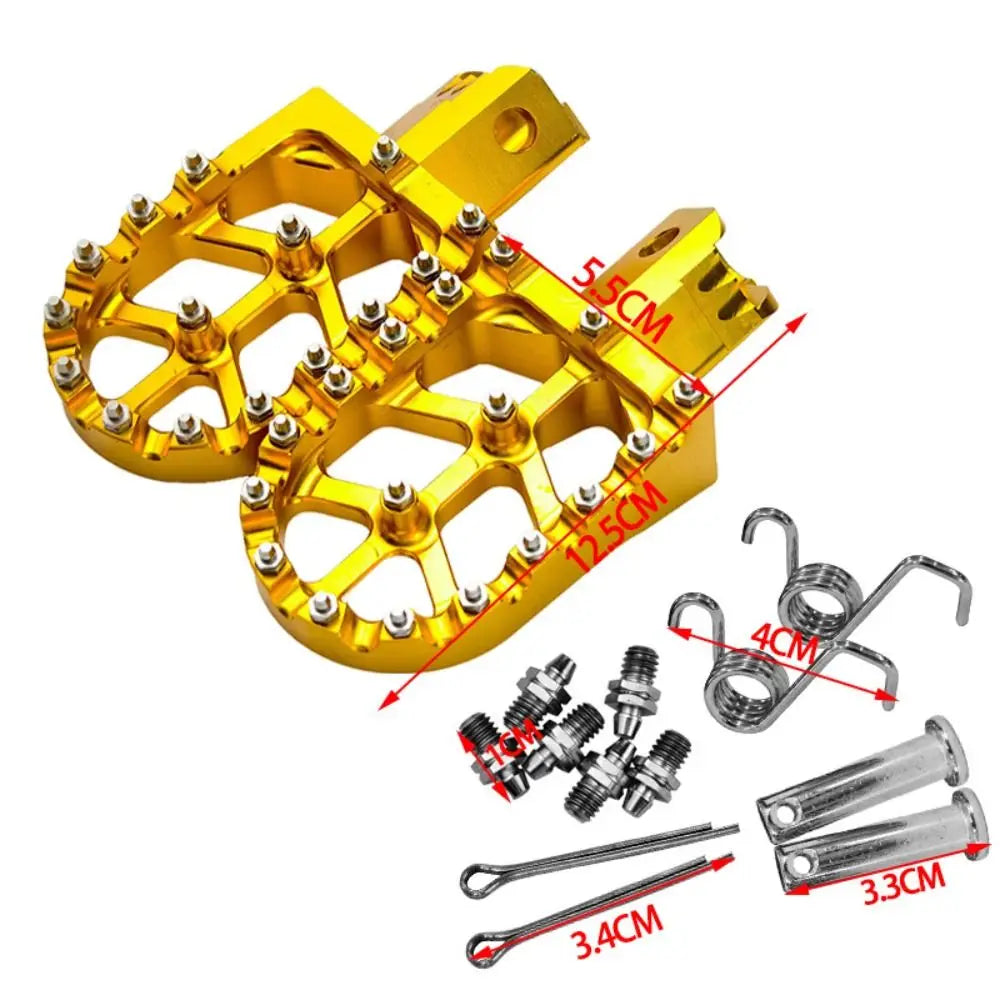 New CNC Machined Dirt Bike Foot Pegs Rest Pedal Durable Footpegs Rest Pedal CNC for MX 650 500 MX650 MX500 SX500