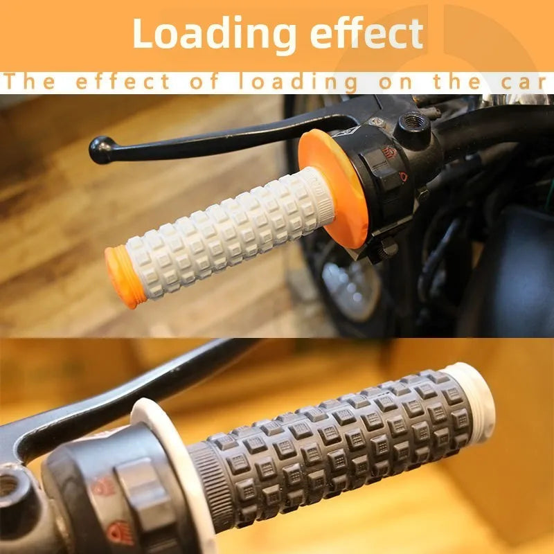 7/8" Motorcycle Grips Dirt Bike Grips Rubber Bike Handle Grip Handlebar Mx Pillow Top Throttle 22Mm Bar Motorcycle Parts