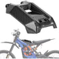 Motorcycle Carbon Fiber Battery Cover Pattern Battery Guards Wrap Protect for Sur-Ron Sur Ron Light Bee X/S Segway Electric Dirt