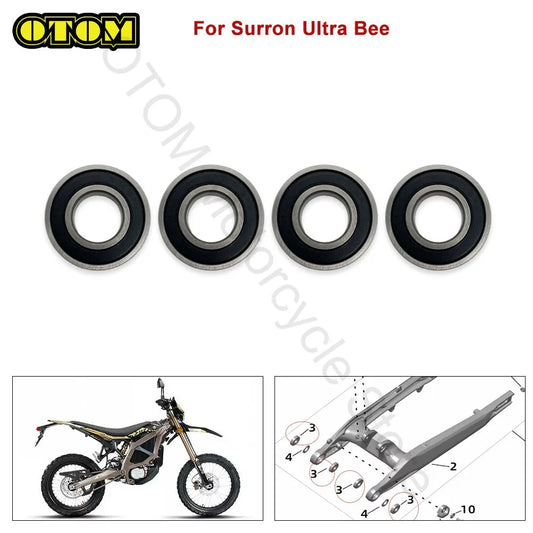 Motorcycle for Surron Ultra Bee Swingarm Bearing Kit Rear Shock Swing Arm Ball Bearing SUR-RON Ultrabee Electric E Bikes Parts