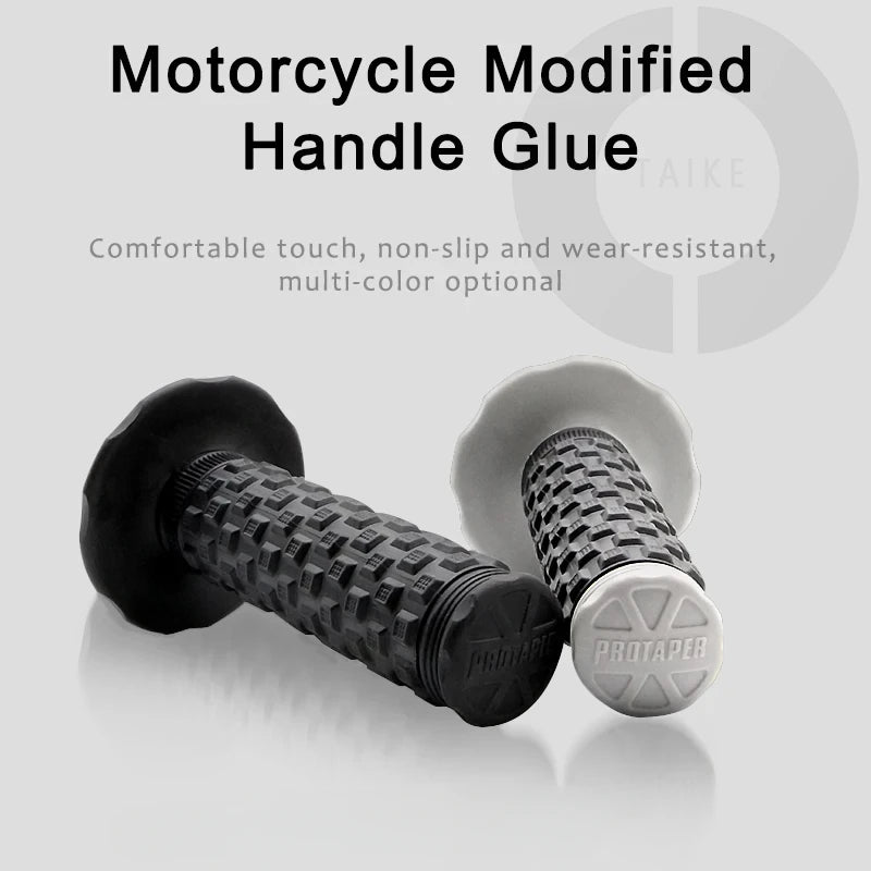 7/8" Motorcycle Grips Dirt Bike Grips Rubber Bike Handle Grip Handlebar Mx Pillow Top Throttle 22Mm Bar Motorcycle Parts
