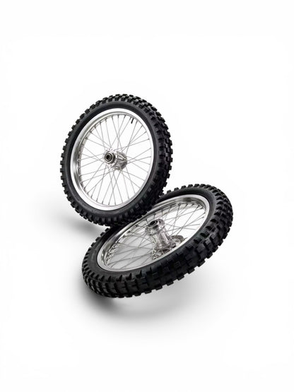 Pre-Order 16”/19” Wheel Set for Sur-Ron Light Bee X (LBX), Talaria XXX, MX3, MX4 & MX5 – Black or Chrome