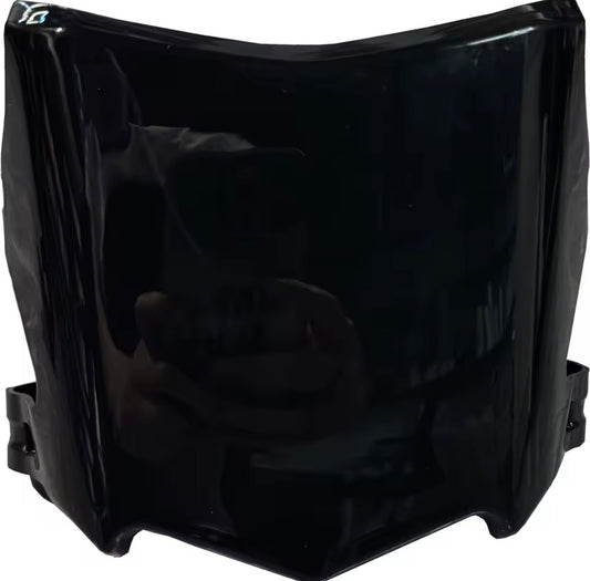 Glossy black moto plate (pre-order)