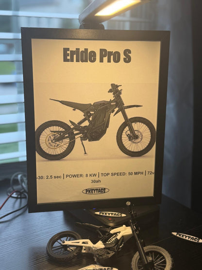 Eride Pro S Framed Poster