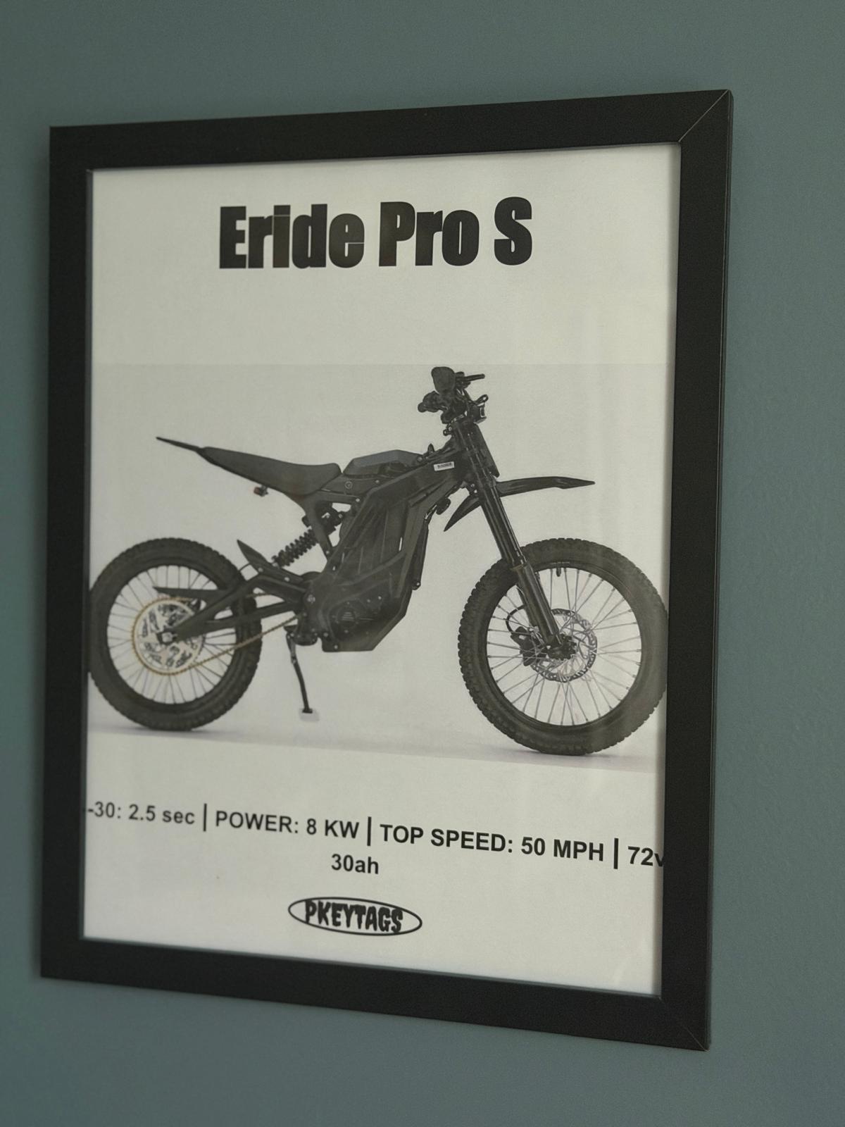 Eride Pro S Framed Poster