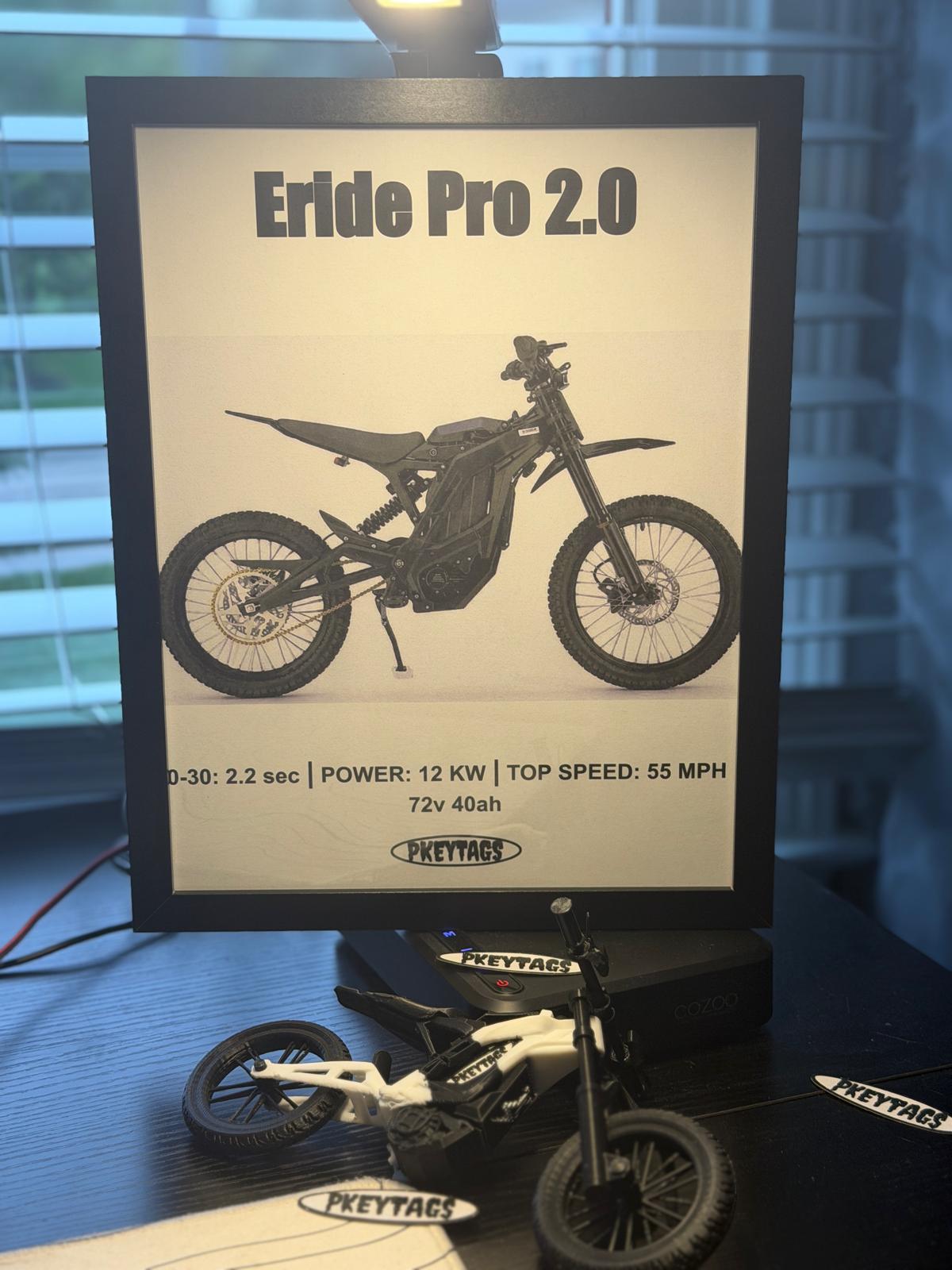 Eride Pro SS 2.0 Framed Poster