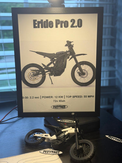 Eride Pro SS 2.0 Framed Poster