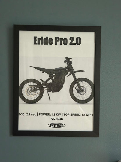 Eride Pro SS 2.0 Framed Poster