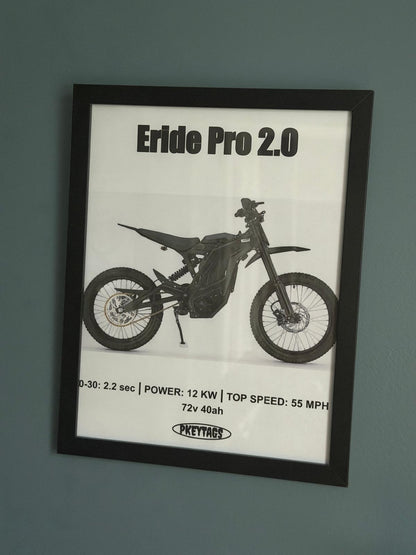 Eride Pro SS 2.0 Framed Poster