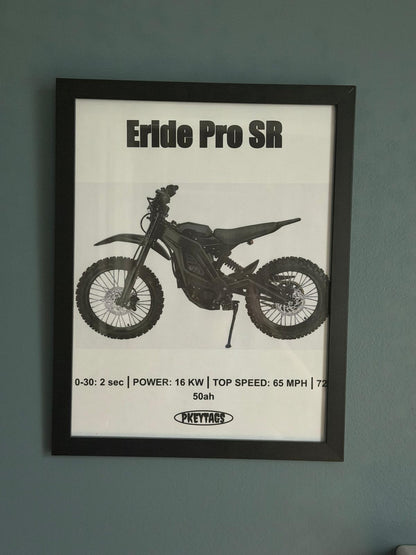 Eride Pro SR Framed Poster