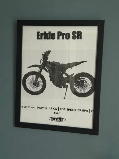 Eride Pro SR Framed Poster
