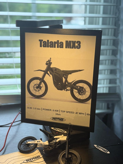 Talaria MX3 Framed Poster