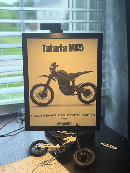Talaria MX5 Framed Poster