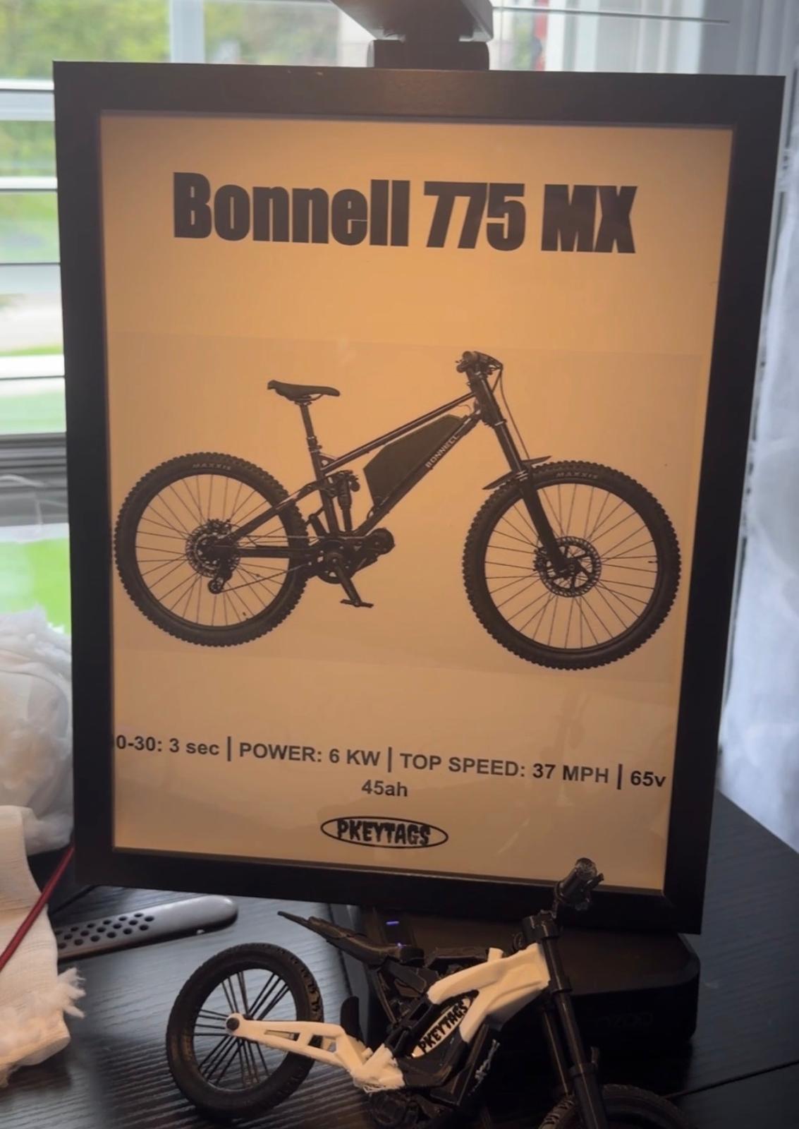Bonnell 775 MX Framed Poster