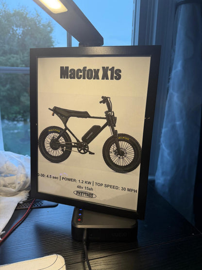 Macfox x1s Framed Poster